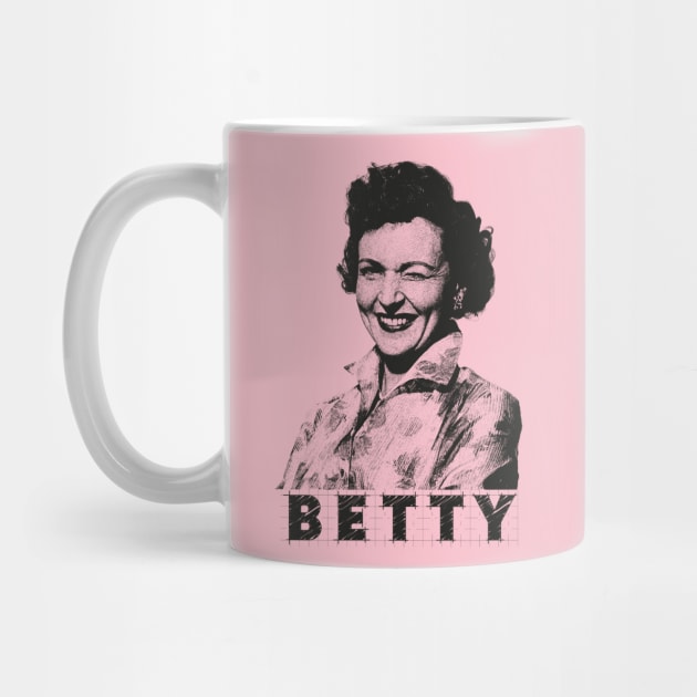 Betty white smile by zonkoxxx